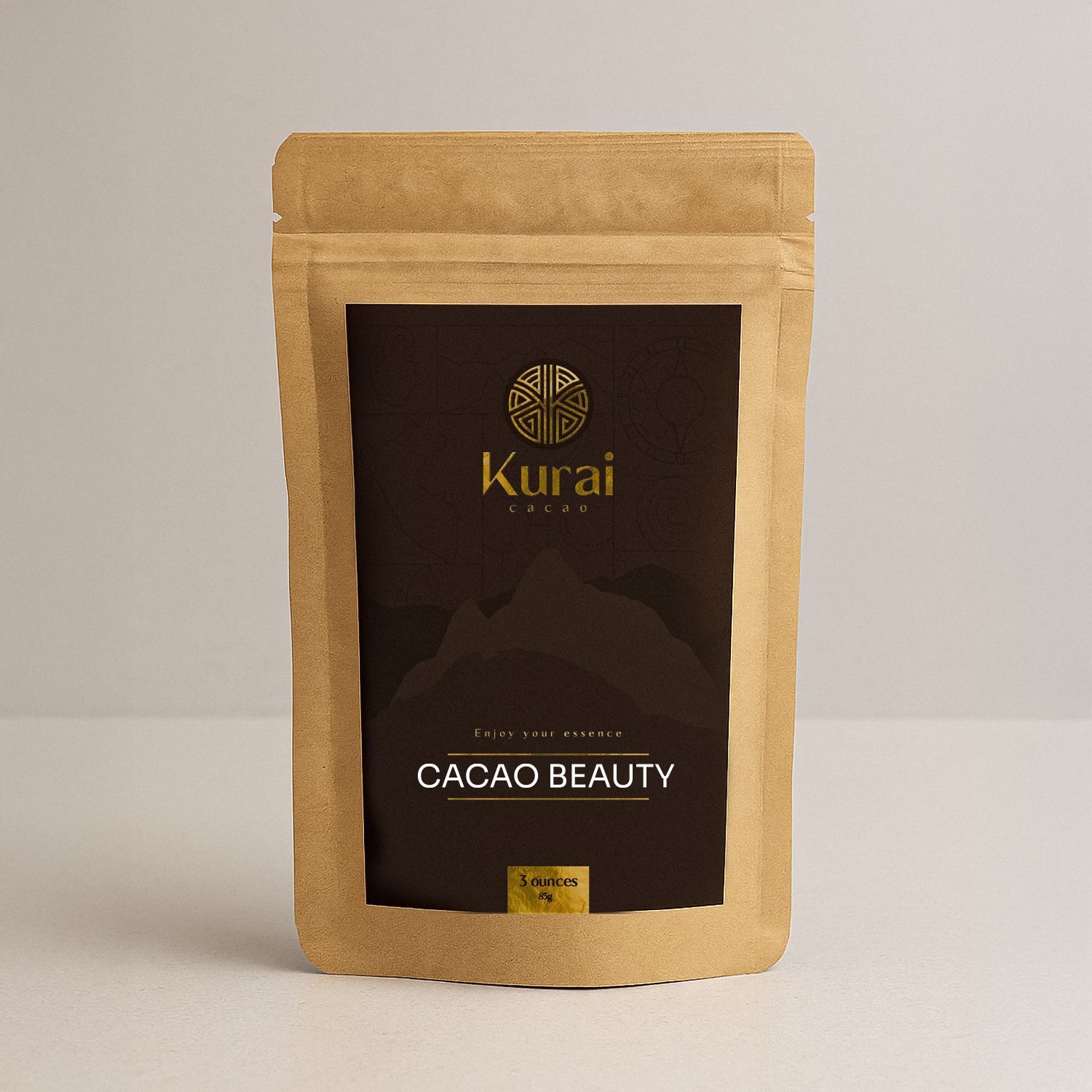 Kurai Cacao Beauty | Ceremonial Cacao Blend with Collagen, Maca, Cinnamon & Vanilla | For Skin Glow, Beauty Rituals and Self-Care