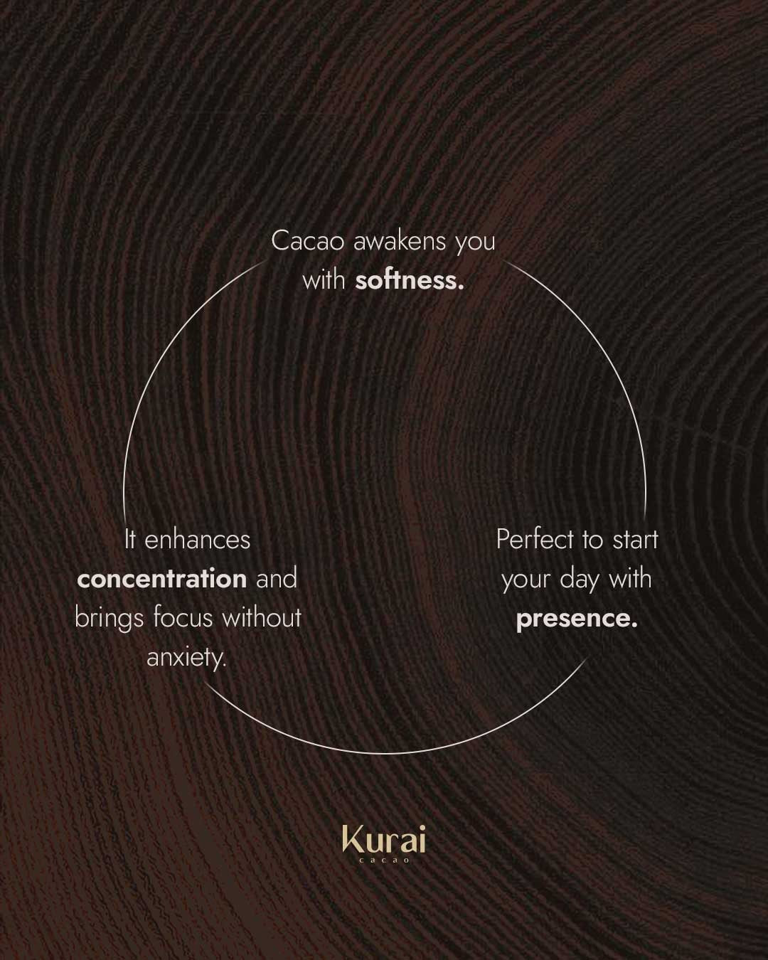 Kurai 100% Pure Ceremonial Cacao | Rich in antioxidants & magnesium | Supports focus and wellness | Ideal for rituals or daily cacao drinks